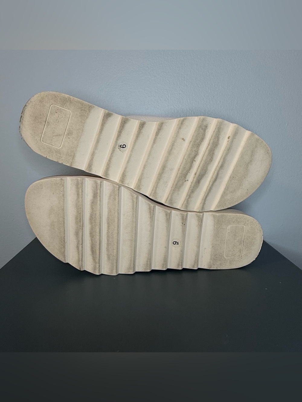 ‼️NOT FOR SALE‼️Gianni Bernini Wedge Sandals Comfort Footbed - Picture 7 of 9
